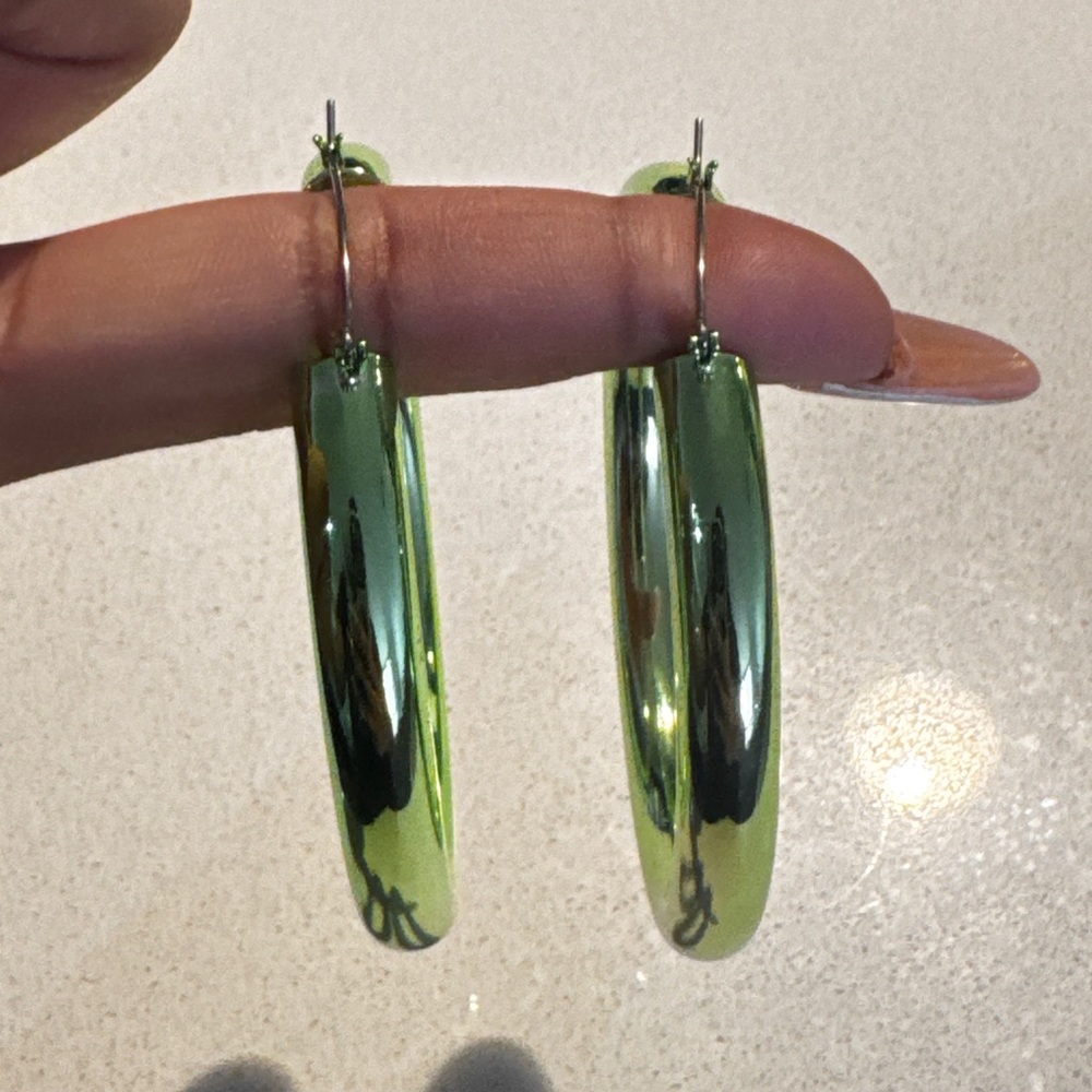 Big Green Hoops